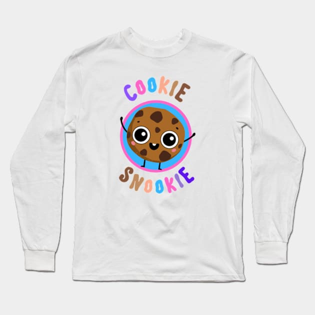 Cookie Snookie Long Sleeve T-Shirt by WebStarCreative